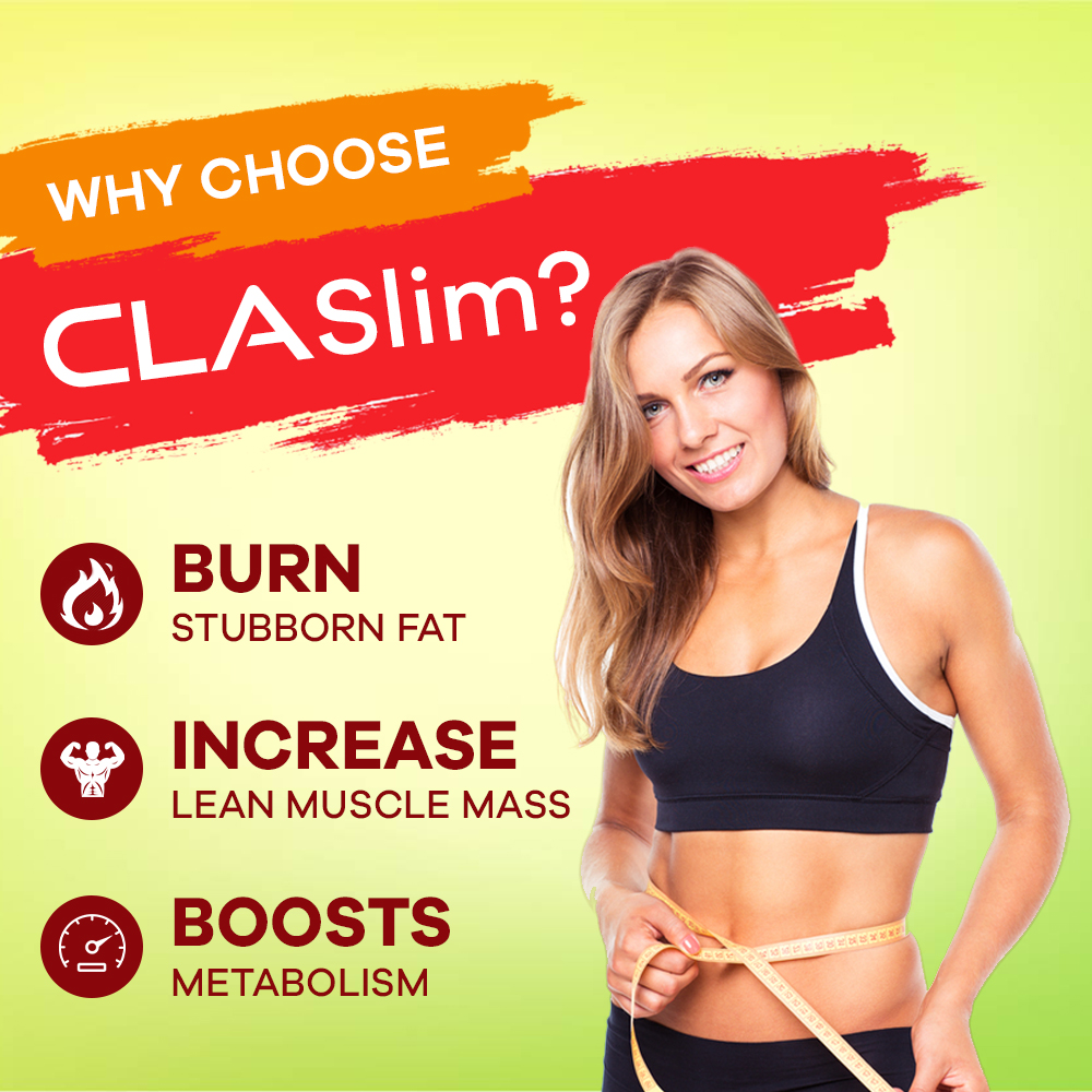 CLASLIM CLA 1000mg Weight Loss Supplement, Fat Burner VitaminMall